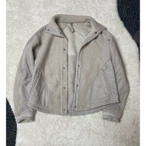 Lululemon Coat/ Go Cozy Jacket in Heathered Ceramic/